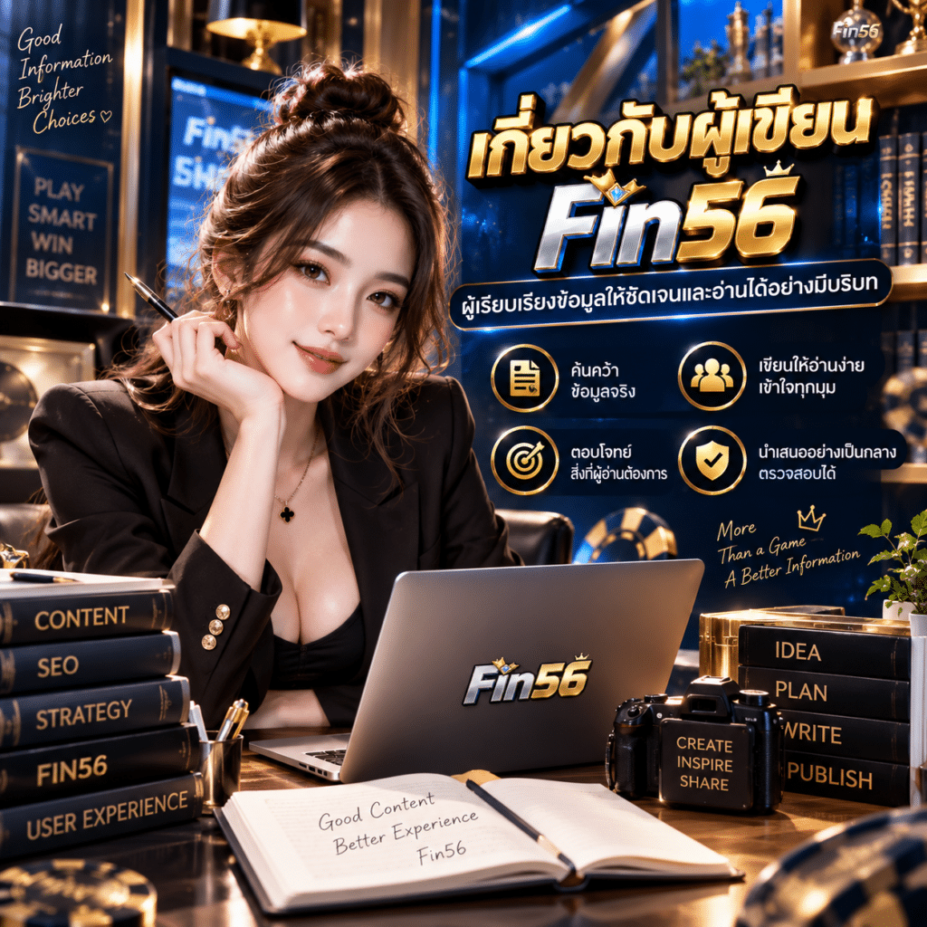 เกี่ยวกับผู้เขียน Fin56